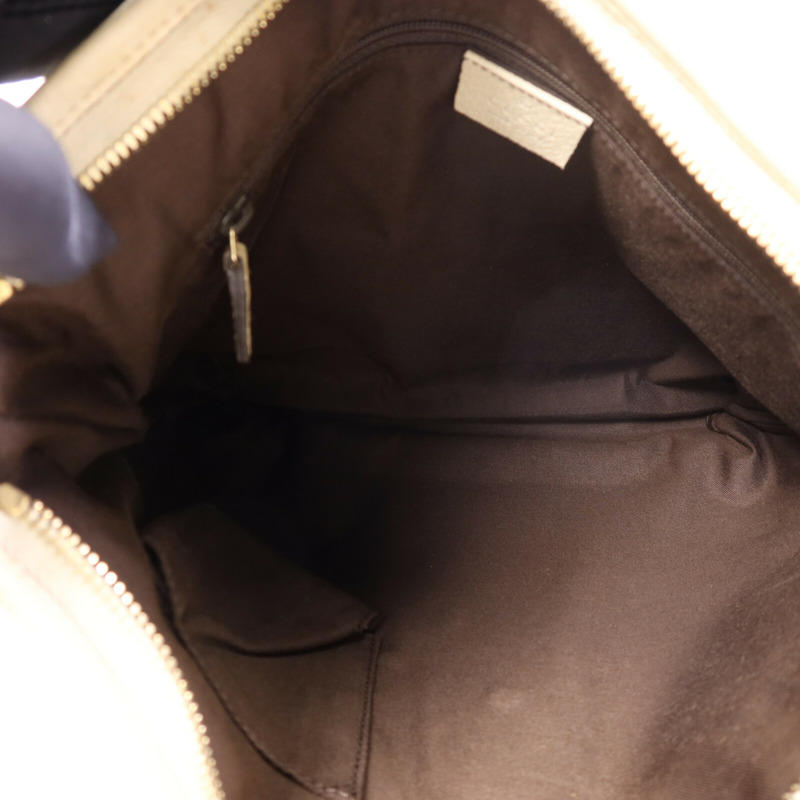 GUCCI 帆布Shoulder Bag金扣肩背袋-4