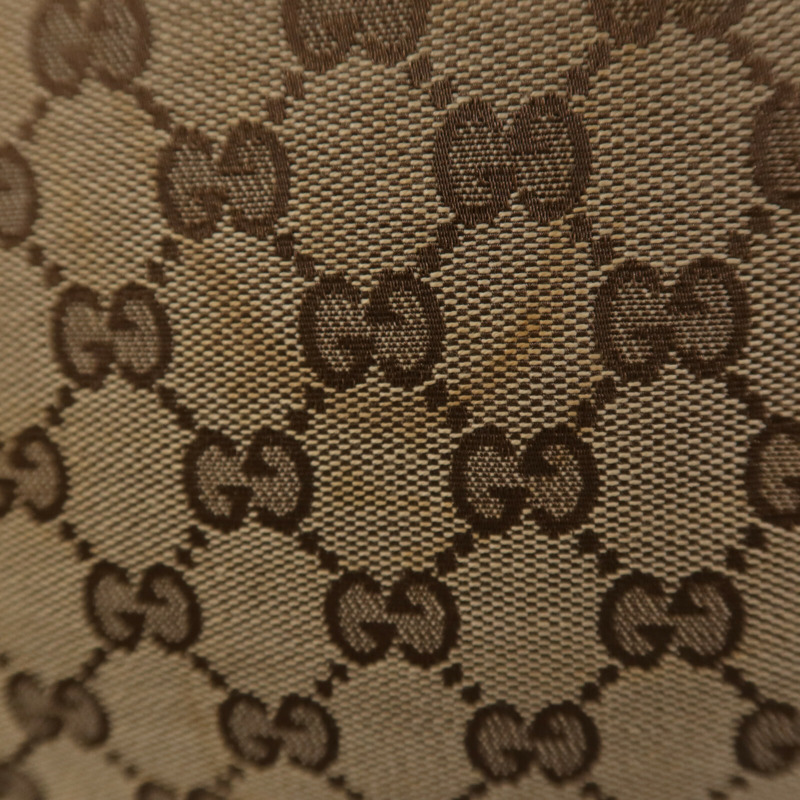 GUCCI 帆布Shoulder Bag金扣肩背袋-15