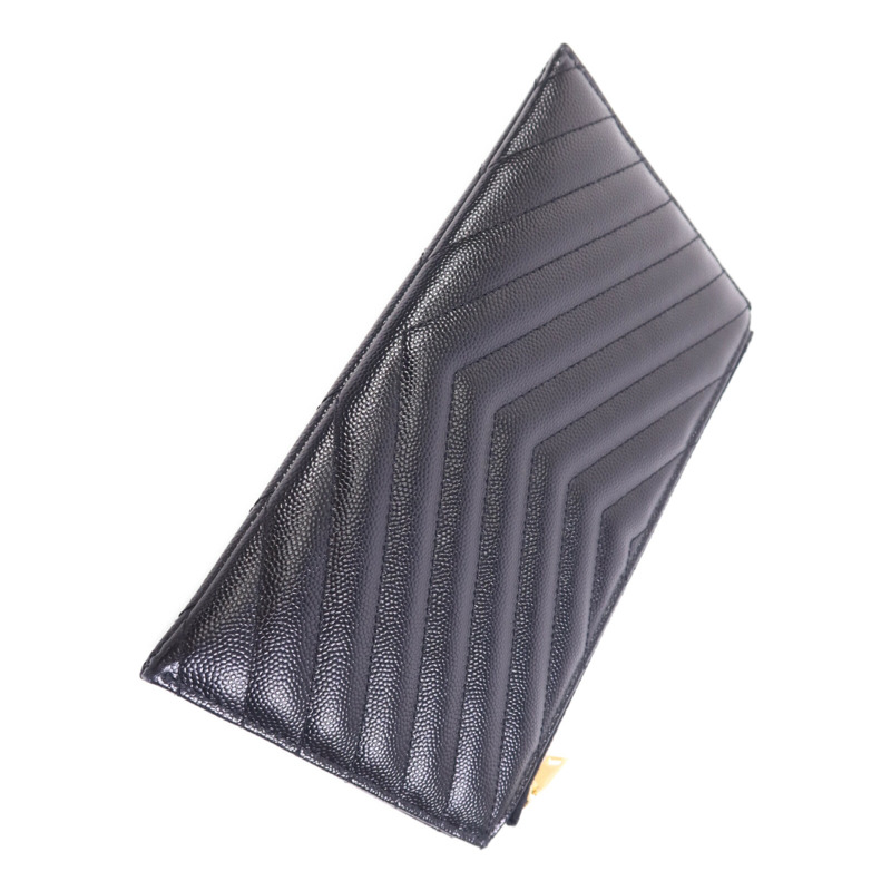 YVES SAINT LAURENT 牛皮皮革Clutch Bag金扣手拿包-4