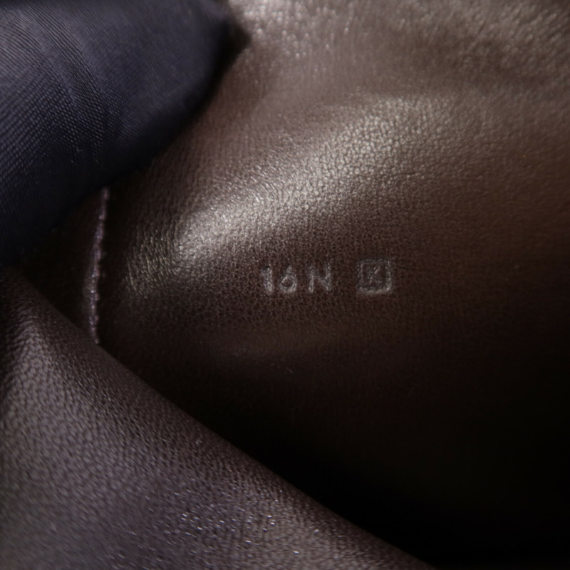 HERMES Clemence皮革Dogon GM銀扣長錢包-7