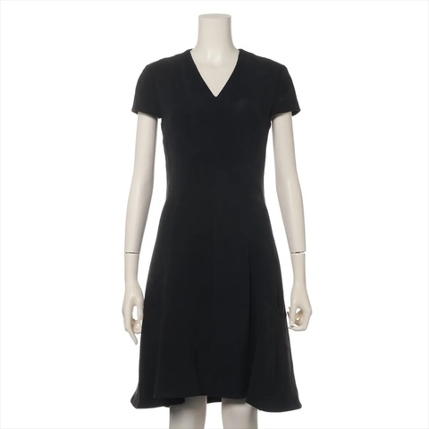 【LV修身貴婦版型】 LV Silk Dress 34 千金貴婦風 洋裝👗 專櫃93000!