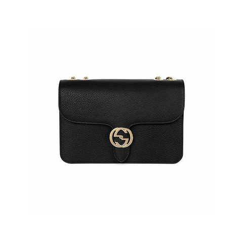 GUCCI 互扣式G金色鏈條單肩包 510303 CAO0G 1000