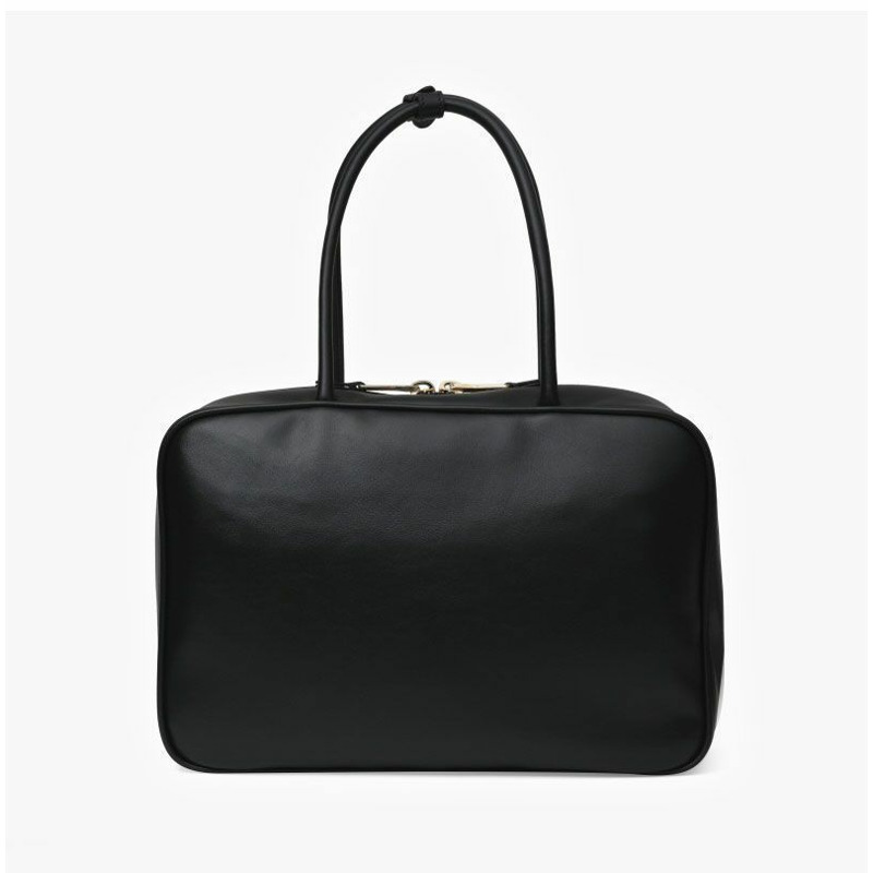 MIU MIU 蝴蝶結皮革手提包印章:5BB117 2CRW F0002-4