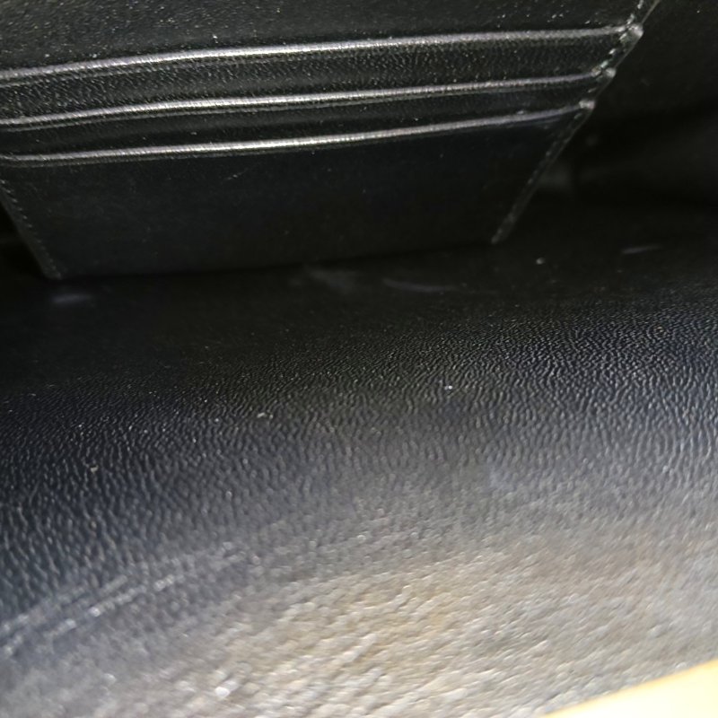 CELINE 黑色牛皮單肩包斜挎包 金色五金-10