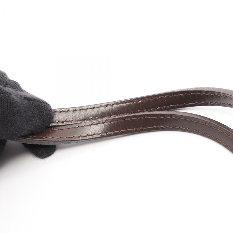 路易威登 Neverfull PM Damier Ebene 手提包 N51109 PVC塗層帆布皮革棕色二手女款-10