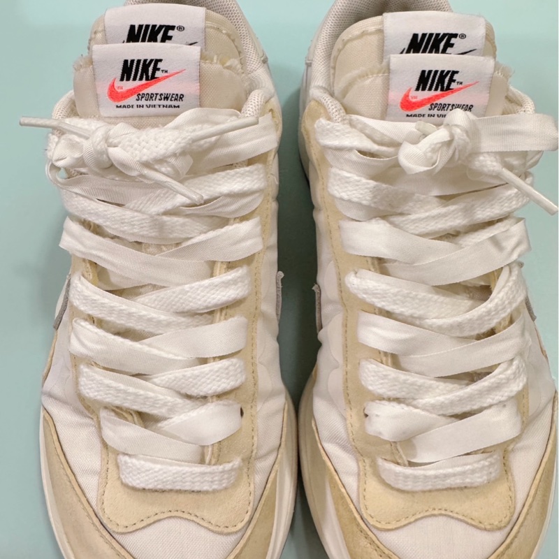 Nike x sacai VaporWaffle 奶油白-0