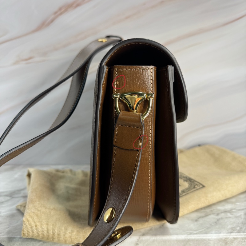 近全新 微瑕 GUCCI 古馳 1955 小號 25*18*8CM 經典老花-22