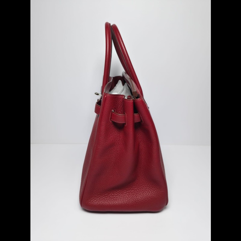 Hermes - Birkin 35紅色銀扣-2