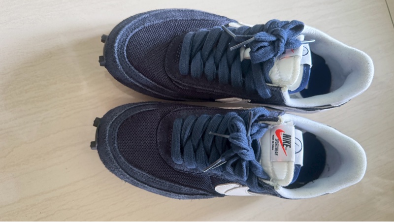 Fragment x Sacai x Nike LD Waffle 藤原浩 藍閃電-5