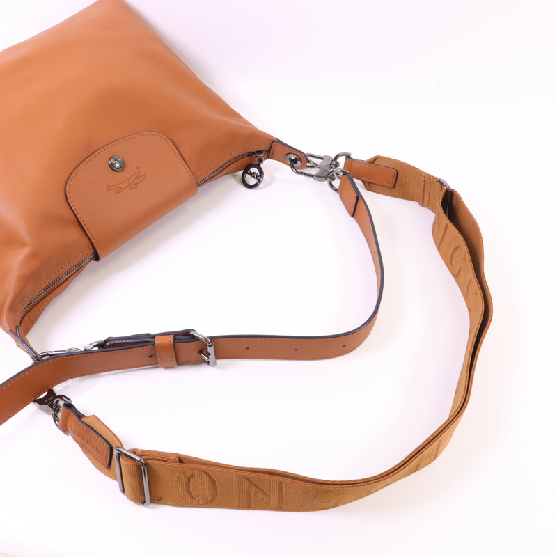 Longchamp 牛皮皮革2 Way Shoulder Bag手挽肩背兩用袋-4