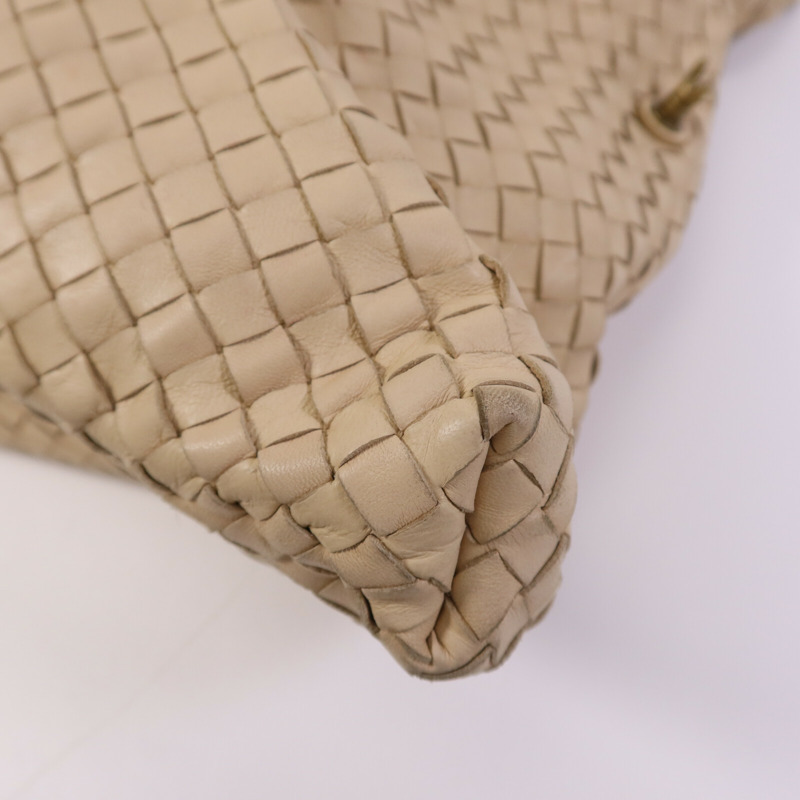 BOTTEGA VENETA Nappa皮革Intrecciato Convertible金扣手挽肩背兩用袋-11