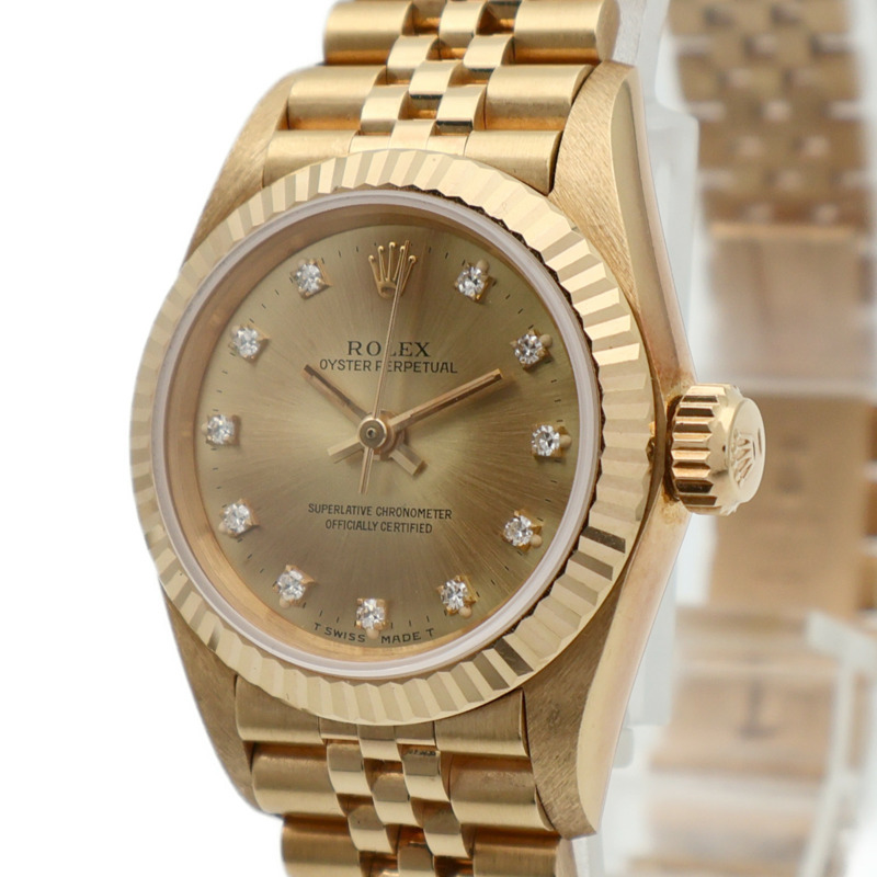 ROLEX Lady Oyster Perpetual 67198G-2