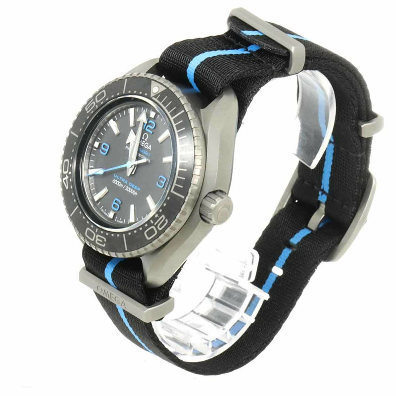 歐米茄海馬系列海洋宇宙同軸超深潛男士自動腕錶 215 92 46 21 01 001-2