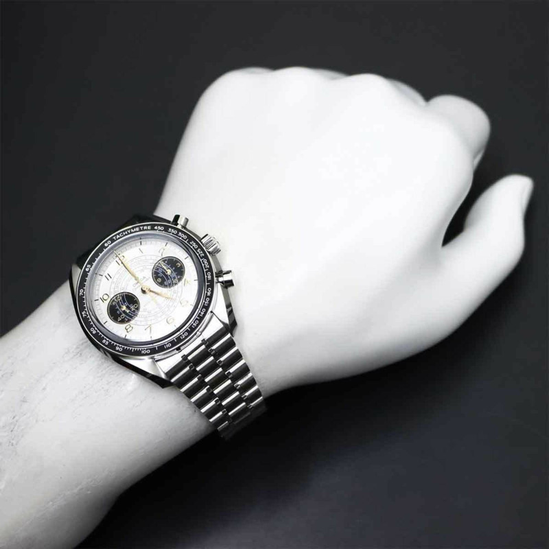 歐米茄超霸系列計時腕錶 2024 巴黎奧運限量版 522 30 43 51 02 001 男士手動上鍊腕錶-3