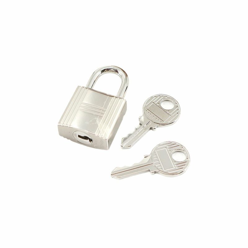 Hermes Hermès Picotin Lock PM 手提包,採用 Taurillon Clemence 皮革,搭配金色飾邊和銀色五金配件。-7