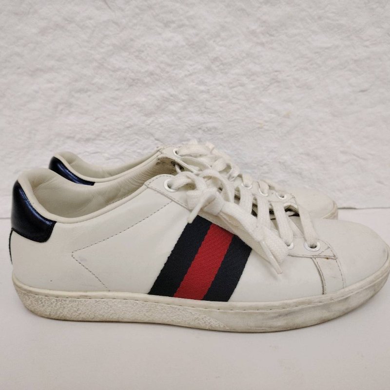 Gucci 古馳 經典款小白鞋 35碼-2