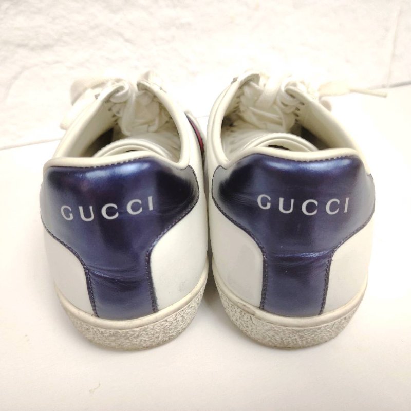 Gucci 古馳 經典款小白鞋 35碼-4