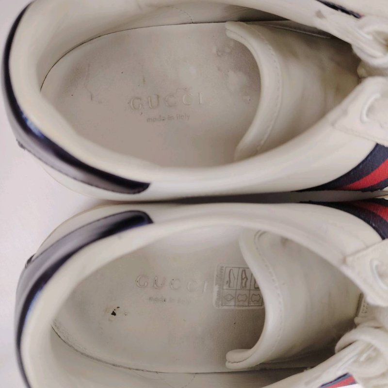 Gucci 古馳 經典款小白鞋 35碼-5