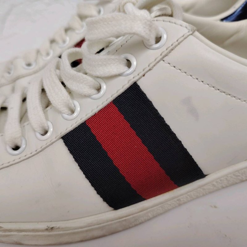 Gucci 古馳 經典款小白鞋 35碼-7