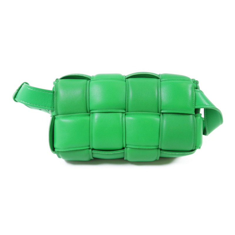 BOTTEGA VENETA 皮革Cassette Padded Mini肩背袋-1