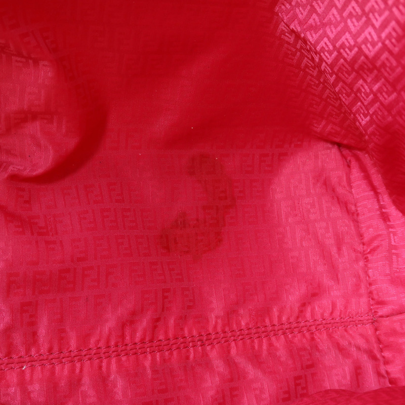 FENDI 塗層帆布Shoulder Tote金扣肩背袋/手挽袋-17