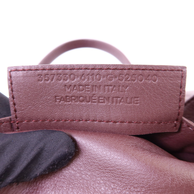 BALENCIAGA 牛皮皮革Papier Tote銀扣手挽袋-7