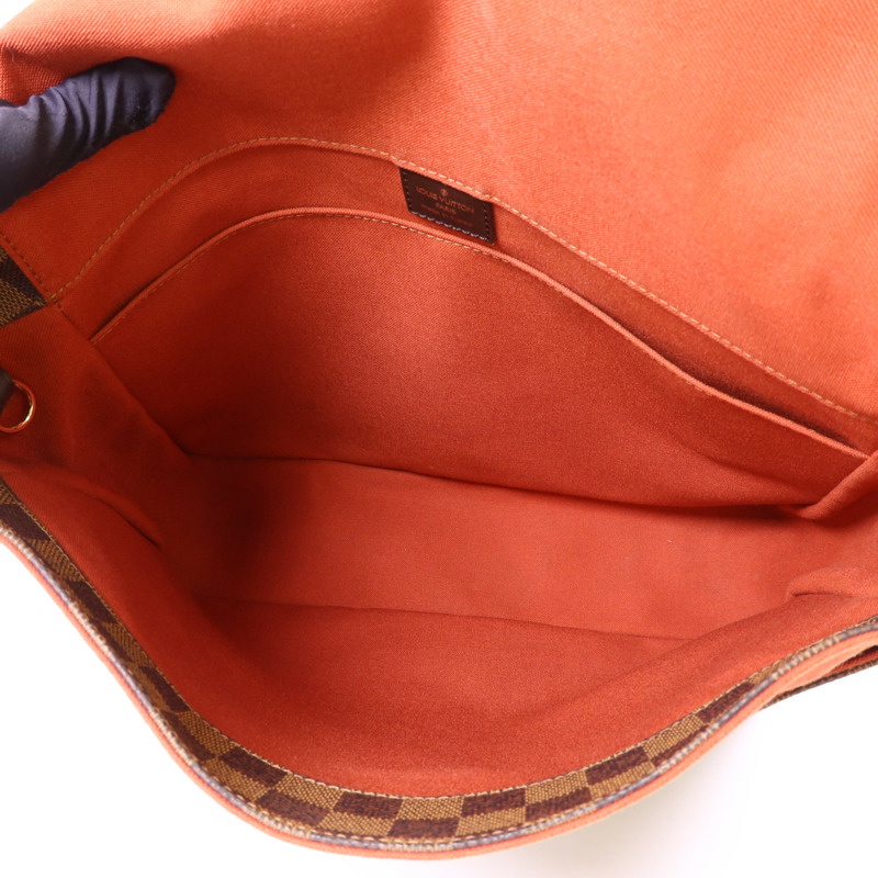 LOUIS VUITTON Damier Bastille金扣肩背袋-5