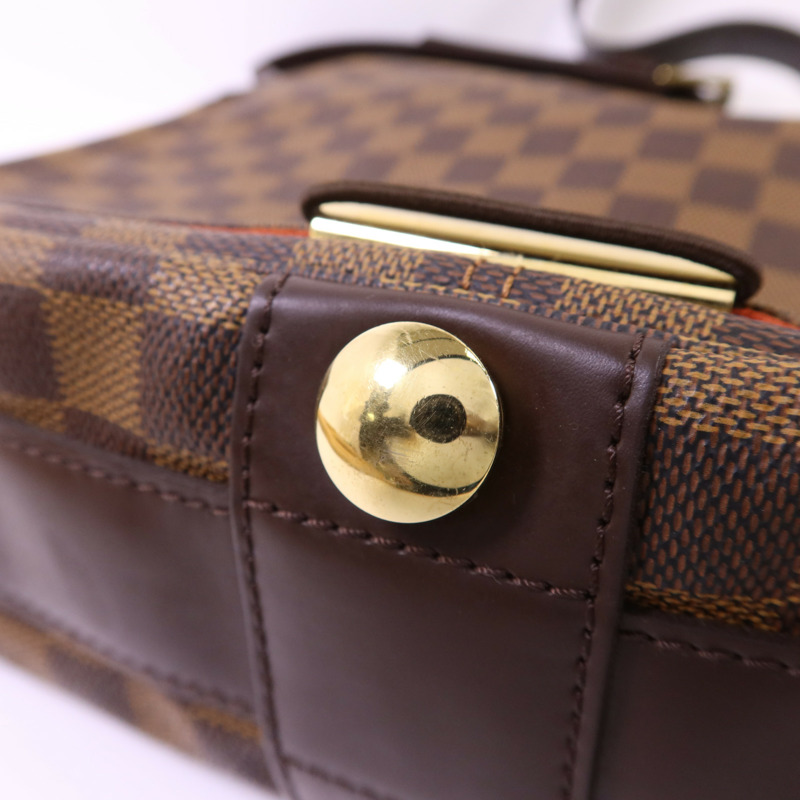 LOUIS VUITTON Damier Bastille金扣肩背袋-11