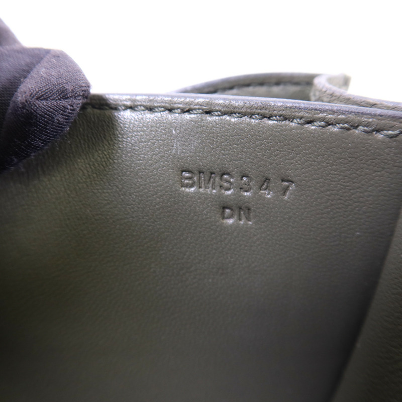 HERMES Veau Epsom皮革Constance Mini金扣肩背袋 Vert de Gris-8