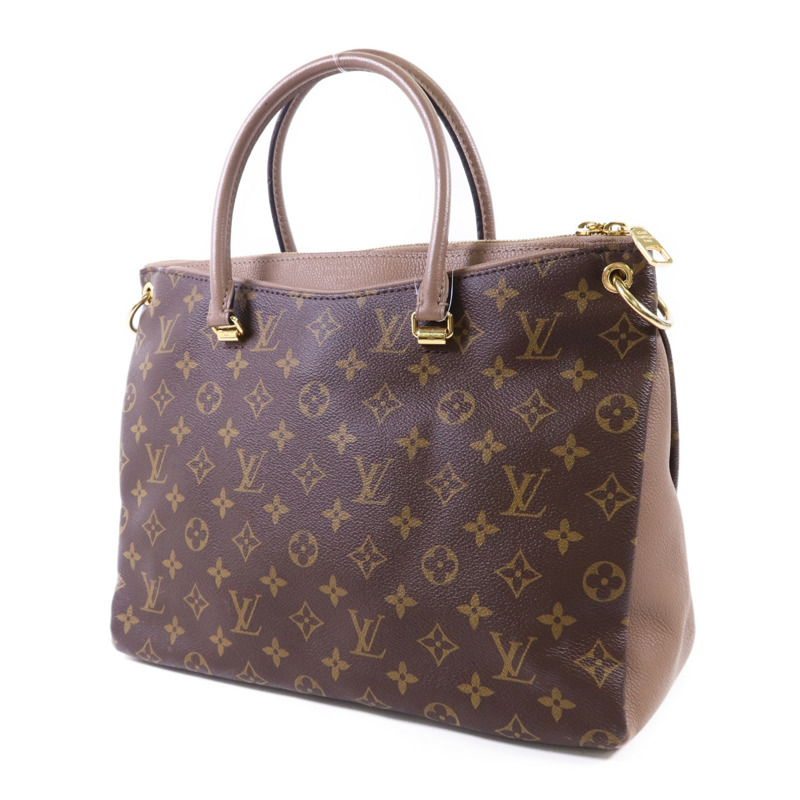 LOUIS VUITTON Monogram Pallas MM金扣手挽肩背兩用袋-2