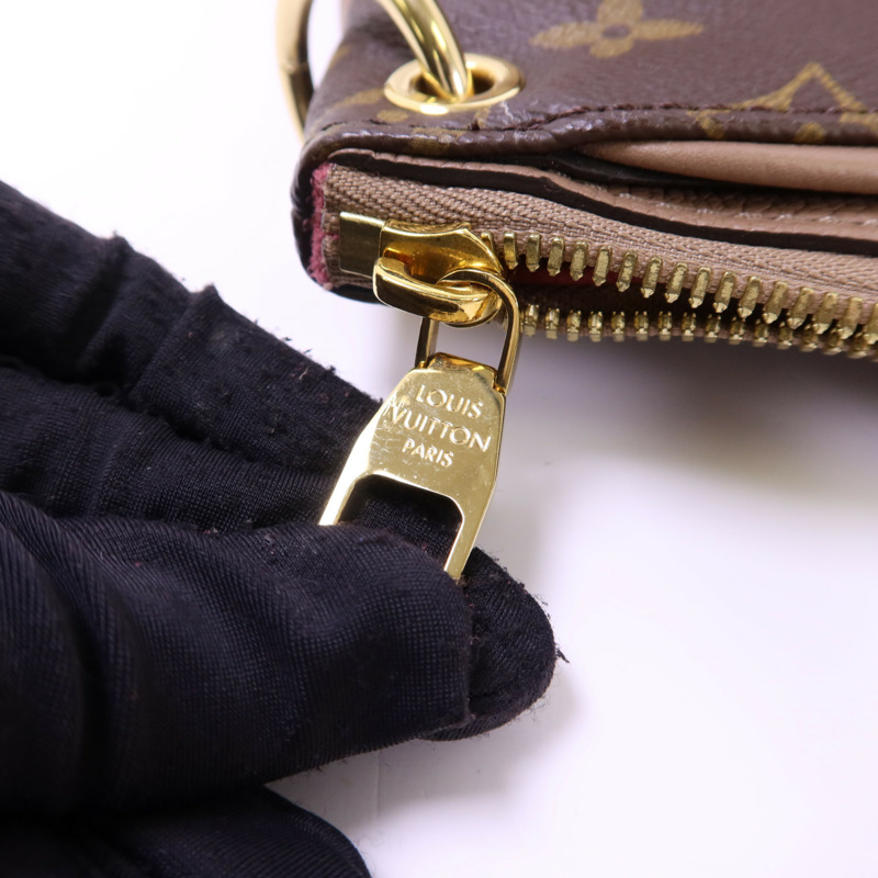 LOUIS VUITTON Monogram Pallas MM金扣手挽肩背兩用袋-8