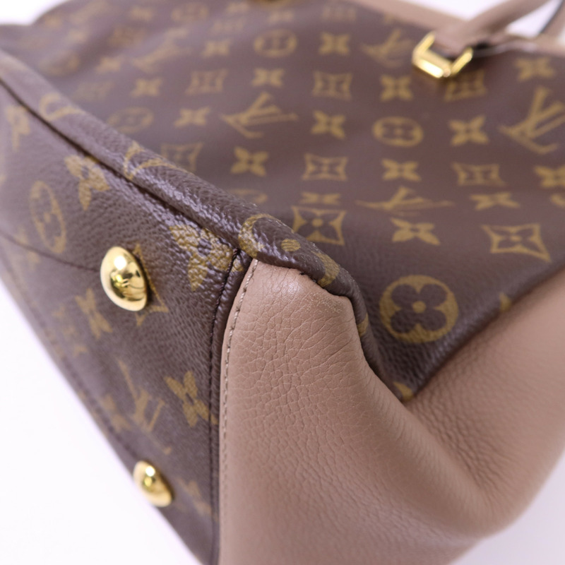 LOUIS VUITTON Monogram Pallas MM金扣手挽肩背兩用袋-11