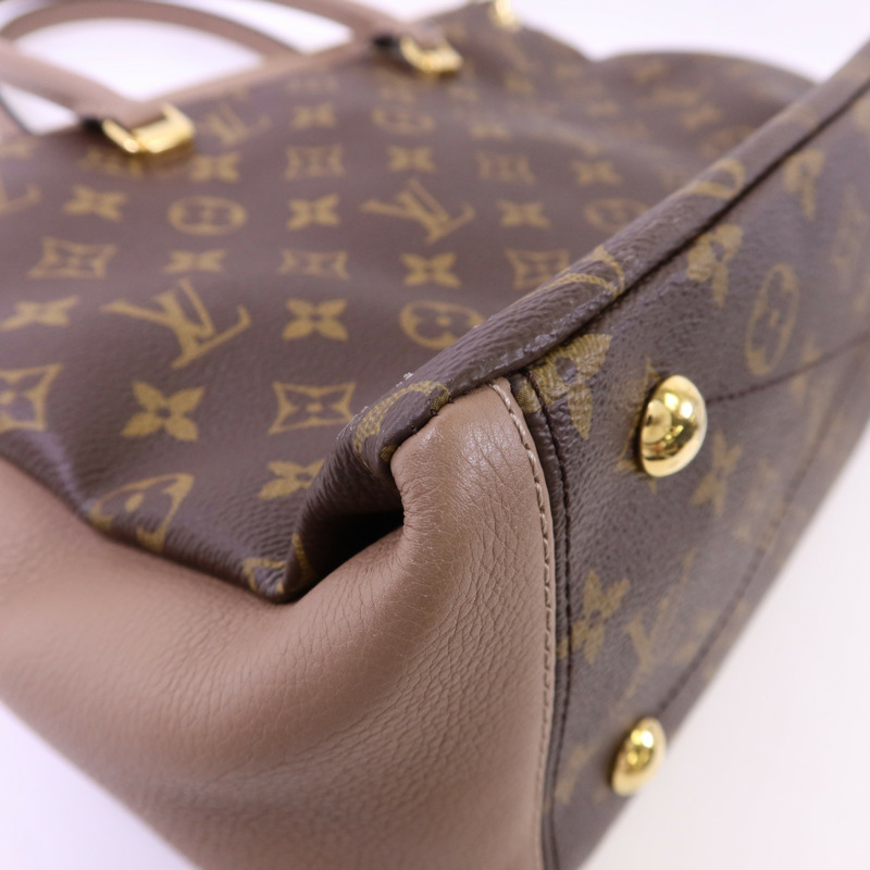 LOUIS VUITTON Monogram Pallas MM金扣手挽肩背兩用袋-12