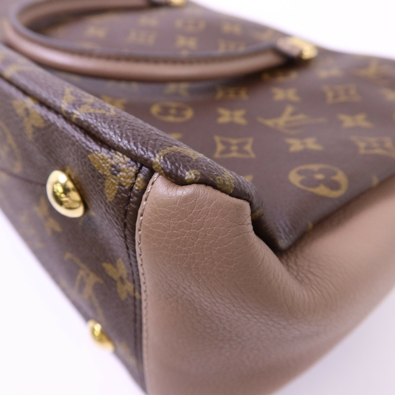 LOUIS VUITTON Monogram Pallas MM金扣手挽肩背兩用袋-13