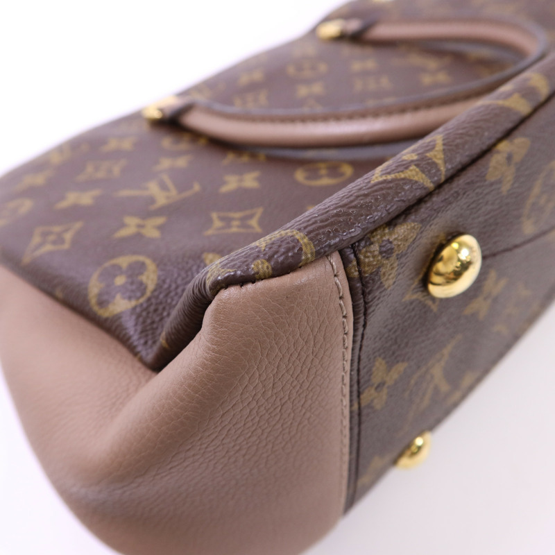 LOUIS VUITTON Monogram Pallas MM金扣手挽肩背兩用袋-14