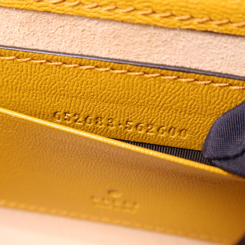 GUCCI 塗層帆布GG Supreme Mini Padlock Bag金扣手挽肩背兩用袋-7