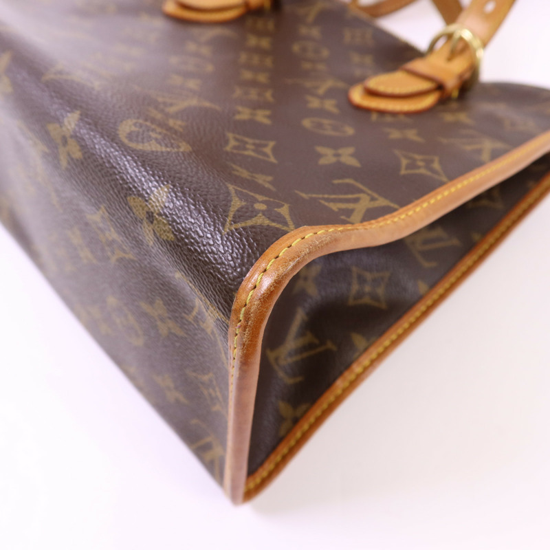 LOUIS VUITTON Monogram Popincourt Haut金扣肩背袋-14