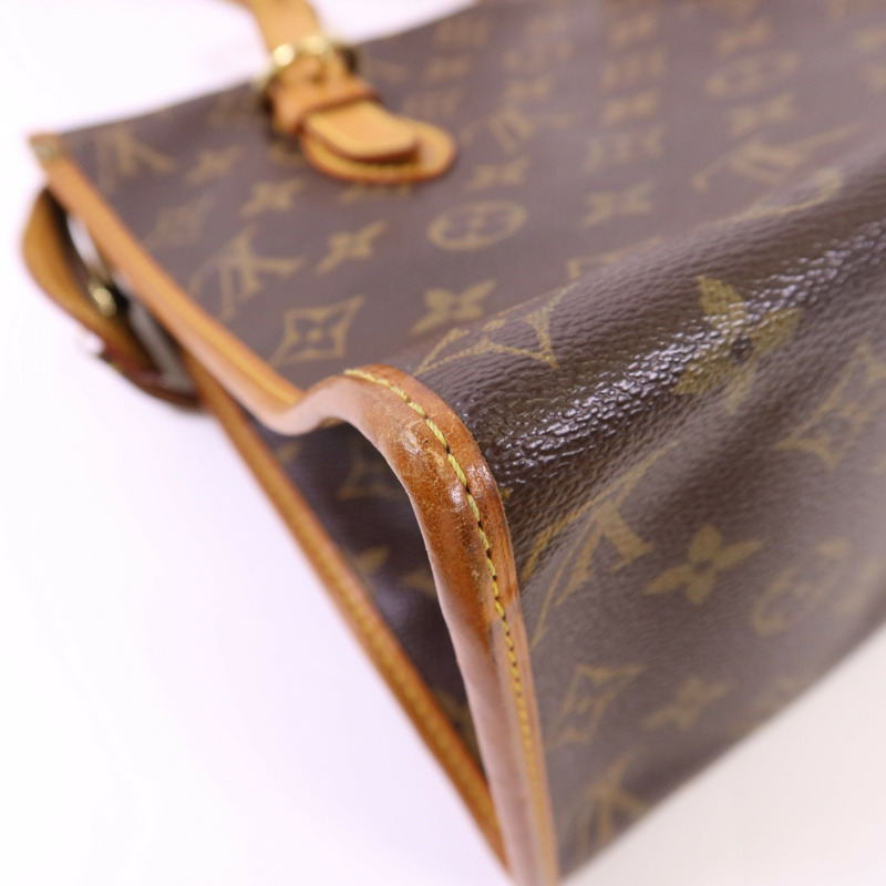LOUIS VUITTON Monogram Popincourt Haut金扣肩背袋-15
