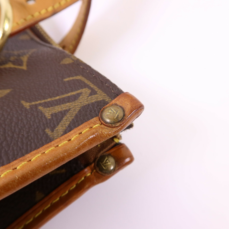 LOUIS VUITTON Monogram Popincourt Haut金扣肩背袋-16