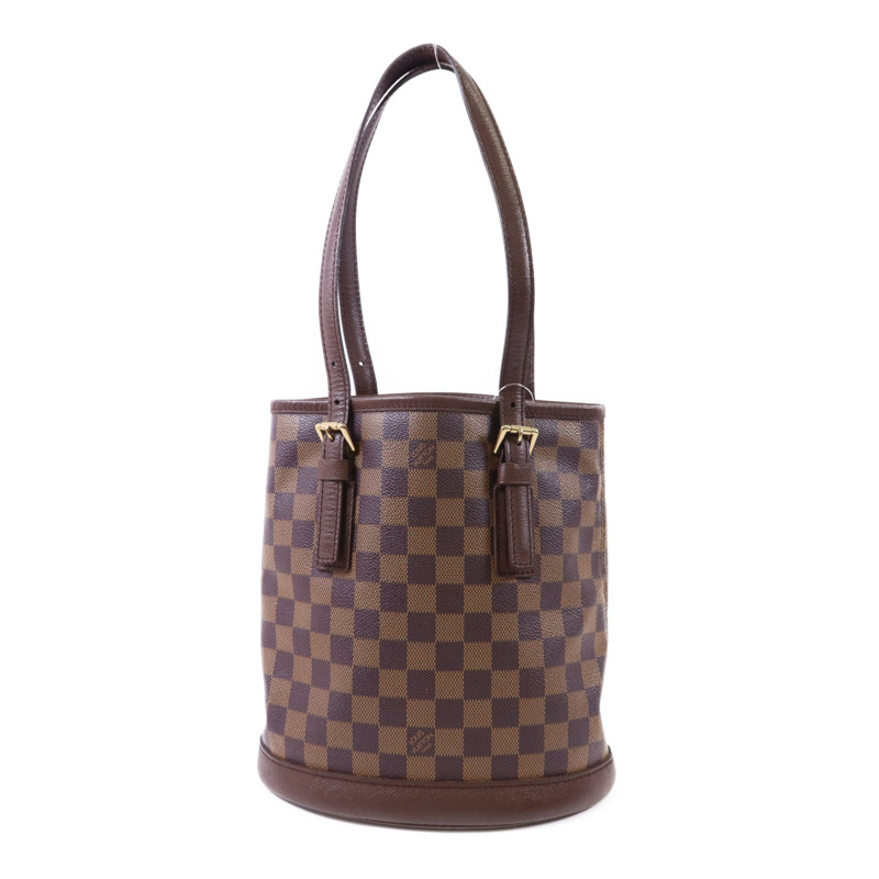 LOUIS VUITTON Damier Marais金扣肩背袋-0