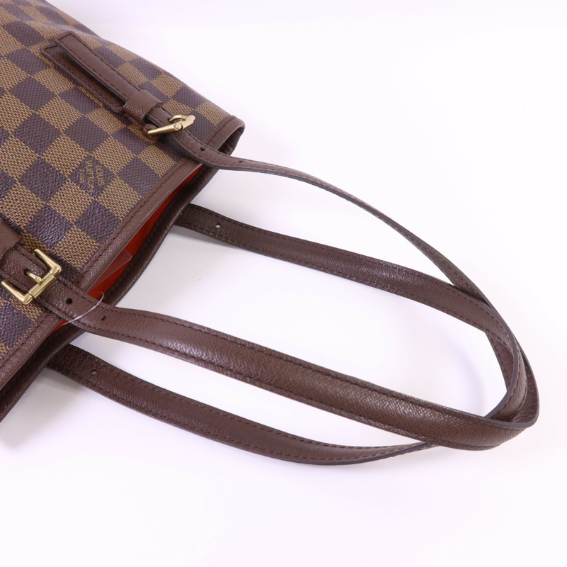 LOUIS VUITTON Damier Marais金扣肩背袋-4