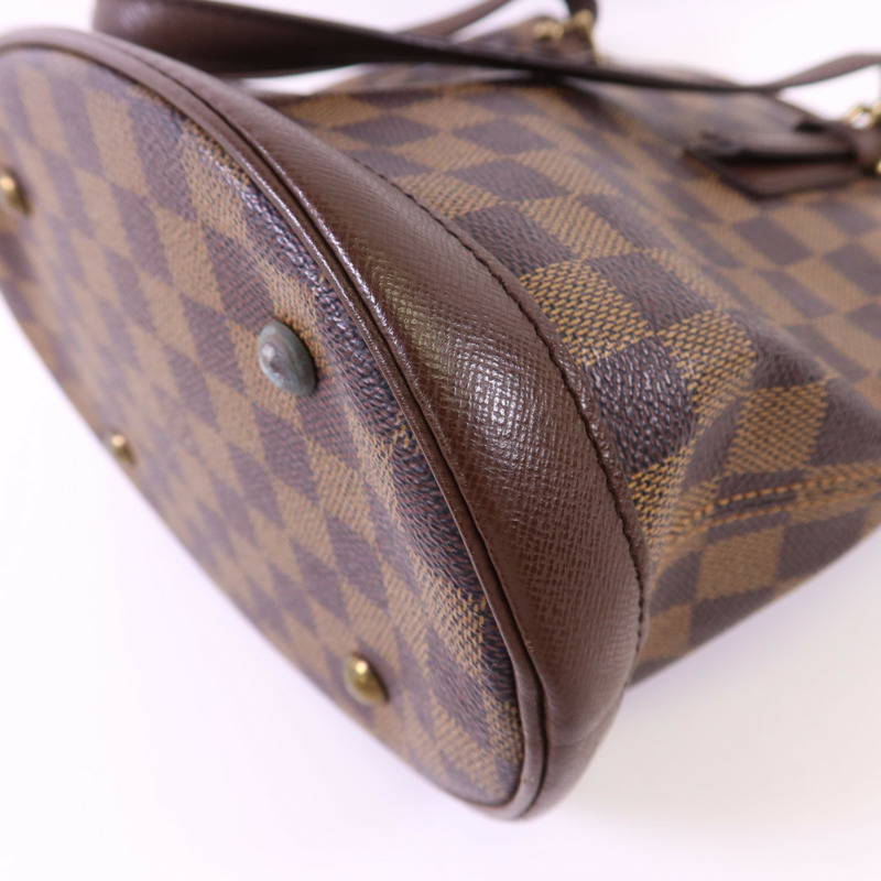 LOUIS VUITTON Damier Marais金扣肩背袋-12
