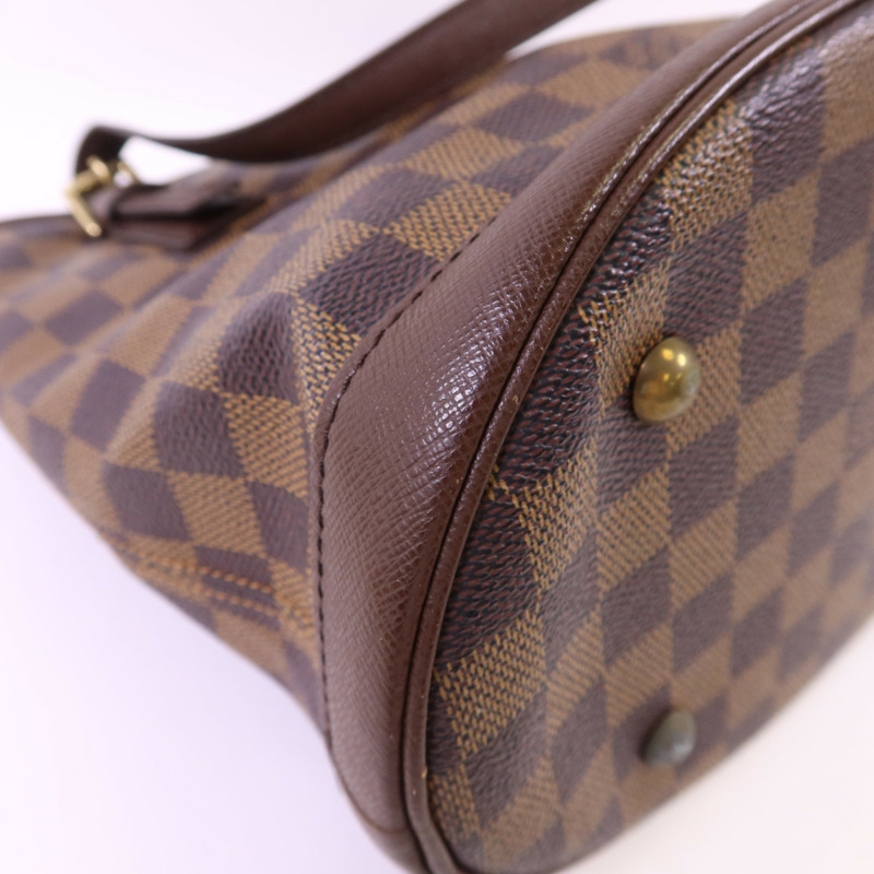 LOUIS VUITTON Damier Marais金扣肩背袋-15