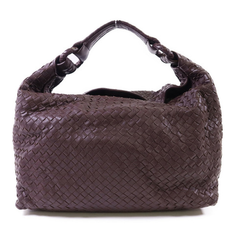 BOTTEGA VENETA 織紋皮革Hobo肩背袋