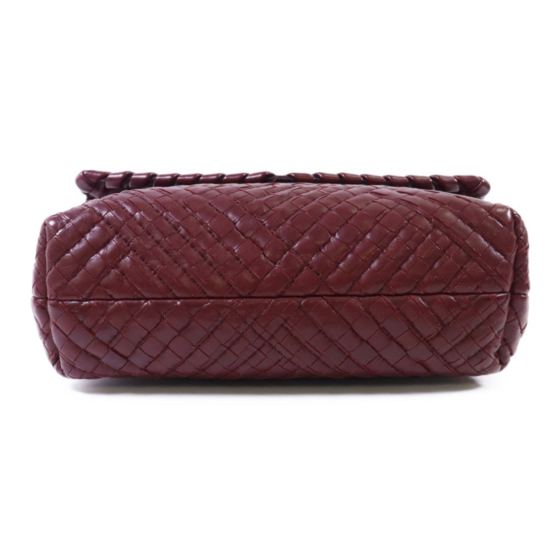 BOTTEGA VENETA 織紋皮革Shoulder Bag鏈帶肩背袋-3