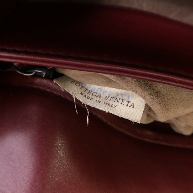 BOTTEGA VENETA 織紋皮革Shoulder Bag鏈帶肩背袋-7