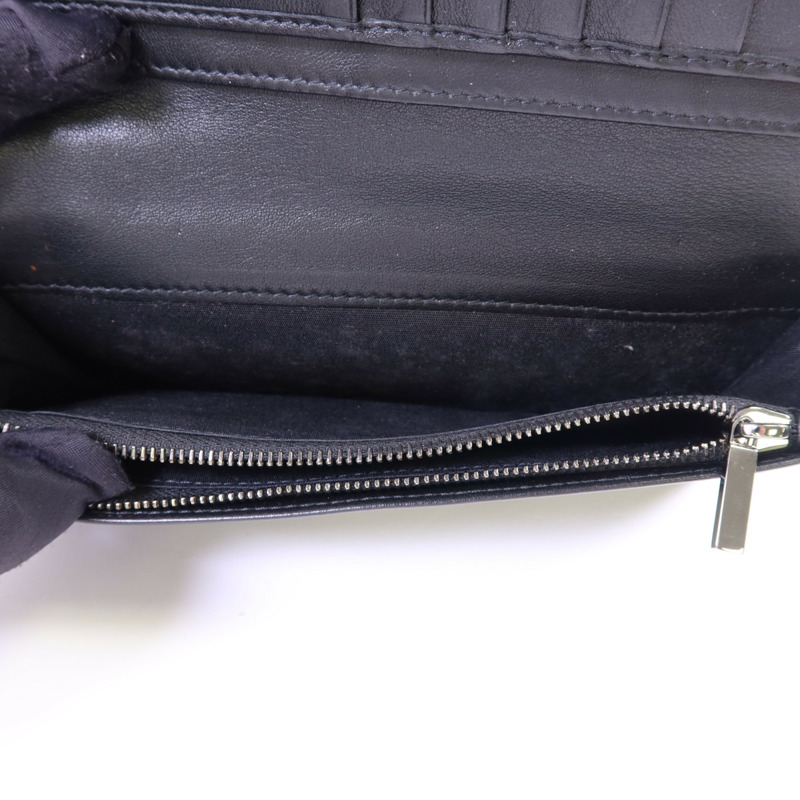 Dior 帆布Long Bifold Wallet銀扣長錢包-5