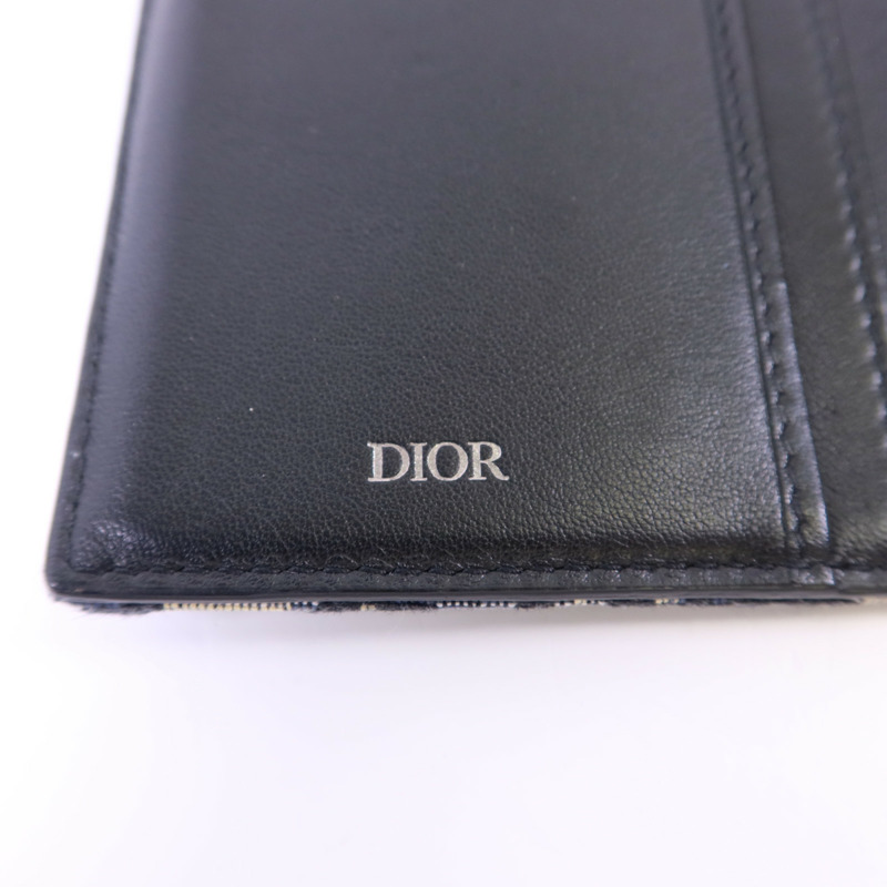 Dior 帆布Long Bifold Wallet銀扣長錢包-6