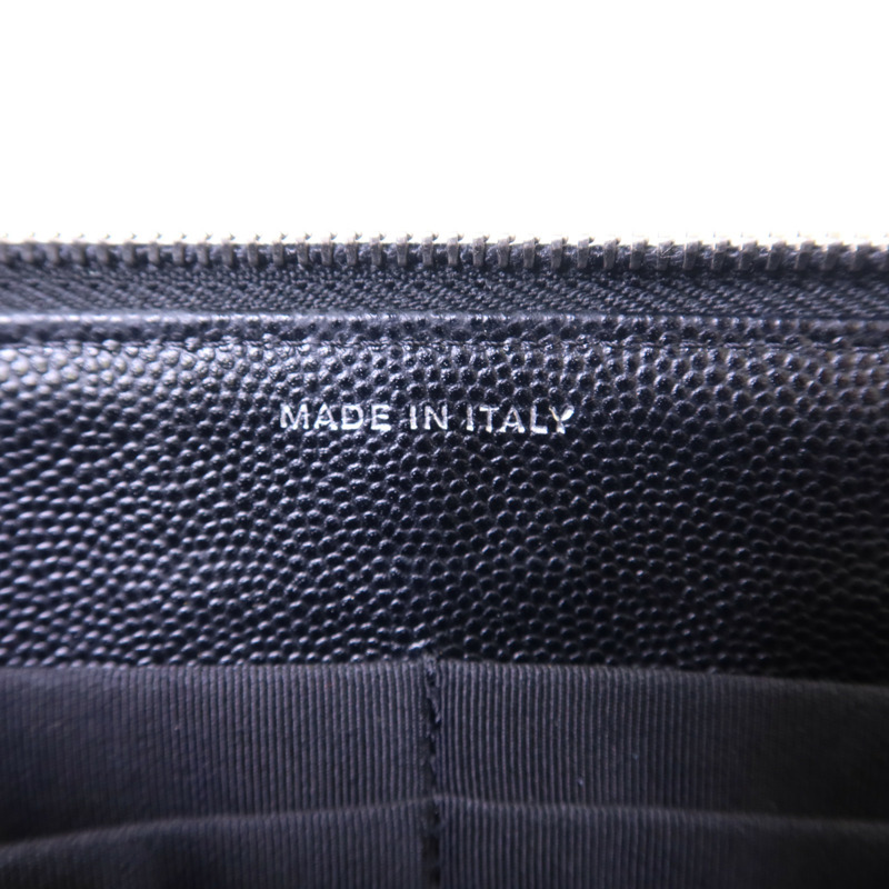 CHANEL 牛皮皮革Pouch銀扣小袋-6