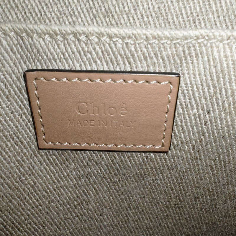 Chloe 蔻依 WOODY中號托特包 有單據-4